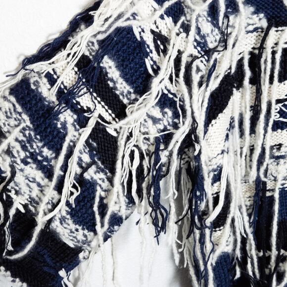 Oscar De La Renta Women’s Sweater Artisanal Avant Garde Handknit Fringe Size XL - Picture 6 of 8